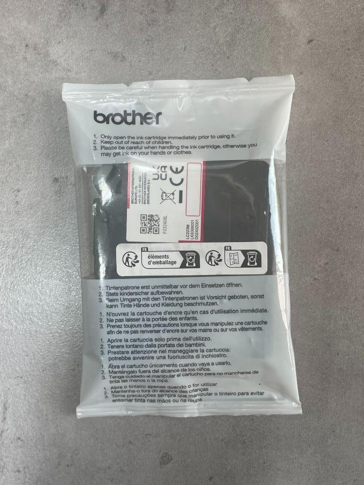 Brother LC223M – Magenta Inktcartridge (nieuw), Computers en Software, Printerbenodigdheden, Nieuw, Ophalen of Verzenden
