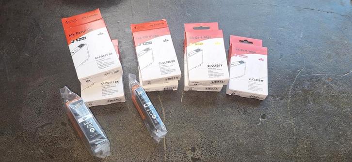 Canon Inkt Cartridges - PG525 & CL526, Computers en Software, Printerbenodigdheden, Nieuw, Cartridge, Ophalen of Verzenden