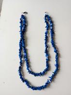Lapis lazuli ketting, Ophalen of Verzenden, Gebruikt, Blauw, Steen of Mineraal