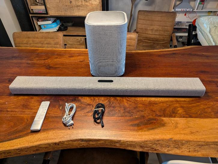 Harman Kardon Citation Multibeam 1100 + SUB, Audio, Tv en Foto, Soundbars, Zo goed als nieuw, Bluetooth, Met externe subwoofer