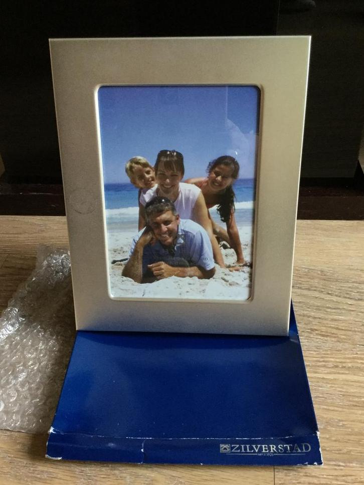 Zgan verzilverd Schoonhoven fotolijst voor Ajax! 13x 18 cm, Audio, Tv en Foto, Fotografie | Fotolijsten, Zo goed als nieuw, Ophalen of Verzenden