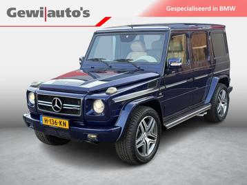 Mercedes-Benz G-klasse AMG 55 K Designo Mystic Blue BTW AUTO beschikbaar voor biedingen
