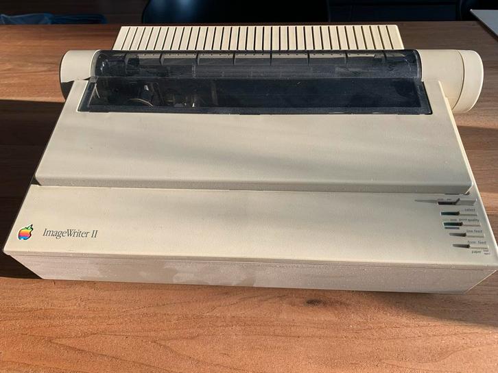 Originele Apple ImageWriter II - Vintage Printer, Computers en Software, Printers, Gebruikt, Printer, Matrix-printer, Zwart-en-wit printen