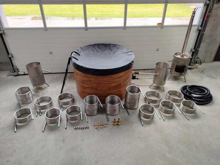 Warmtewisselaar hottub verwarming spiraal, Tuin en Terras, Bubbelbaden en Hottubs, Nieuw, Vast, Ophalen of Verzenden