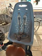 Lichtblauw yepp maxi achterstoeltje met adapter, 0 t/m 10 kg, Achterzitje, Voetsteuntjes, Yepp
