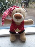 Beer met rood wit gestreepte muts merk Simba ABC, Kinderen en Baby's, Speelgoed | Knuffels en Pluche, Ophalen of Verzenden, Zo goed als nieuw