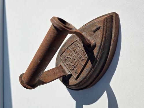 Antiek gietijzeren strijkijzer – vintage decoratie, Antiek en Kunst, Antiek | Overige Antiek, Ophalen of Verzenden