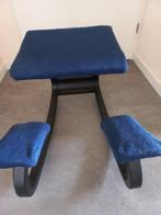 Stokke balansstoel, Huis en Inrichting, Ophalen, Gebruikt, Blauw, Stof