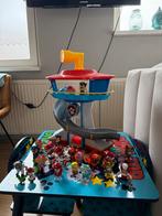 Paw patrol uitkijktoren met veel pups en auto’s, Ophalen of Verzenden
