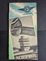 Plattegrond van Schiphol uit 1951 (SC242), Ophalen of Verzenden, Gebruikt, Kaart, Foto of Prent