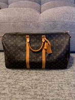 Louis Vuitton Keepall 55 – Vintage – Origineel, 40 tot 60 cm, 30 cm of meer, Gebruikt, Bruin