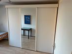 Witte kledingkast met schuifdeuren, Huis en Inrichting, Kasten | Kledingkasten, Ophalen, 200 cm of meer, 150 tot 200 cm, Zo goed als nieuw