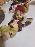 4 Leuke kabouter beeldjes, Ophalen of Verzenden, Zo goed als nieuw, Dier