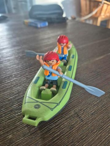Playmobil Kano met 2 poppetjes beschikbaar voor biedingen