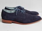Humberto | ZGAN blauwe suede herenschoenen | maat 46, Kleding | Heren, Blauw, Ophalen of Verzenden, Zo goed als nieuw, Humberto