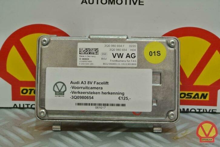 audi a3 8v facelift voorruitcamera verkeersteken herkenning, Auto-onderdelen, Elektronica en Kabels, Audi, Gebruikt, Ophalen of Verzenden