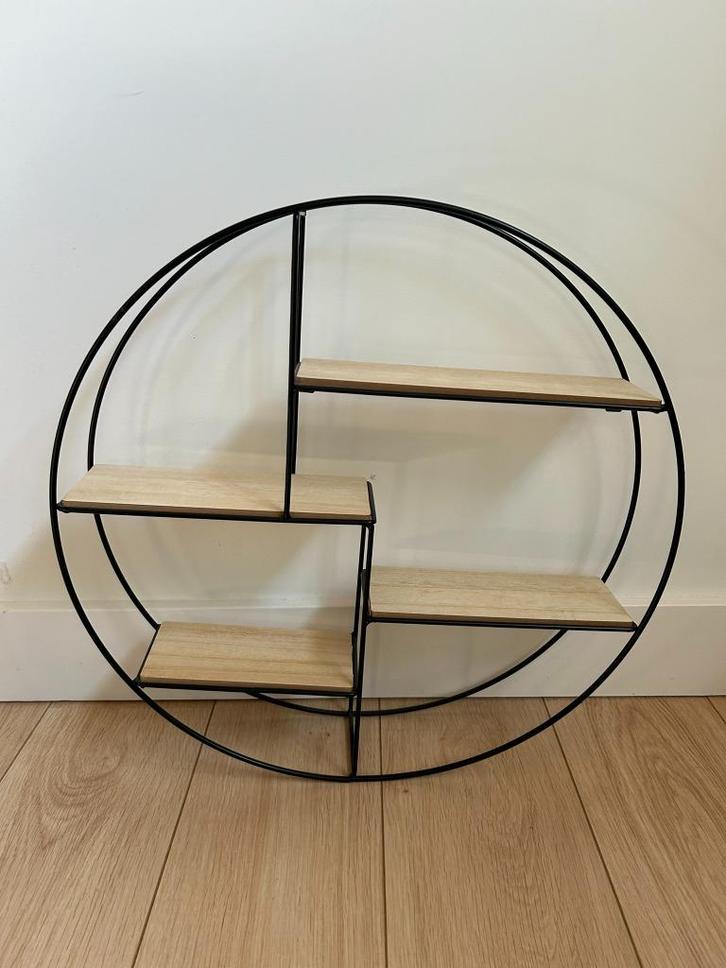 Rond wandrek, Huis en Inrichting, Woonaccessoires | Wandplanken en Boekenplanken, Zo goed als nieuw, Ophalen