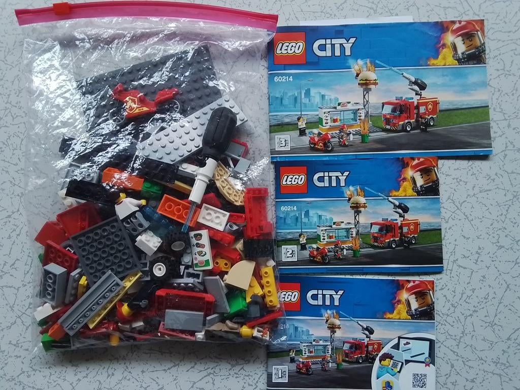 Lego City 60214, Ophalen of Verzenden, Zo goed als nieuw