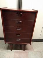 Vintage ladenkast, Deens design, Huis en Inrichting, Kasten | Ladekasten, Ophalen, Gebruikt, Vintage