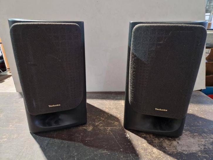 2 stuks Technics luidspreker SB CH550, Audio, Tv en Foto, Luidsprekers, Gebruikt, Front, Rear of Stereo speakers, 60 tot 120 watt