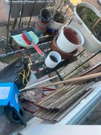 Ikea terrastafel en 2 stoelen, Tuin en Terras, Tuinsets en Loungesets, Ophalen, Hout