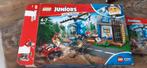 Lego juniors - politie achtervolging in de bergen 10751, Kinderen en Baby's, Speelgoed | Duplo en Lego, Ophalen, Zo goed als nieuw