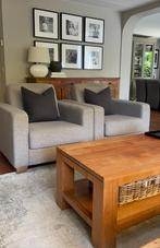 Twee Goossens fauteuils, Ophalen, Gebruikt, 75 tot 100 cm, Stof