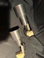 Philips spots rvs zonder rail ( RCS 605/12), Huis en Inrichting, Lampen | Spots, Ophalen of Verzenden, Gebruikt, Metaal of Aluminium