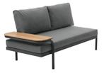Oddesund / Jutlandia loungebank (Jysk), Ophalen, Gebruikt, Aluminium