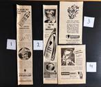 4 advertenties ‘Zwartkop shampoo’ (1947-1952), Verzamelen, Ophalen of Verzenden, 1940 tot 1960, Knipsel(s)