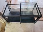 ikea Vittsjo salontafel set, zwart, Huis en Inrichting, Tafels | Salontafels, Ophalen, Gebruikt, 50 tot 100 cm, 50 tot 100 cm