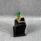 Gouden Ring | 14k | 7,11g | zoisiet versace | 19,75 | 389177, Gebruikt, 19 tot 20, Ophalen of Verzenden, Dame