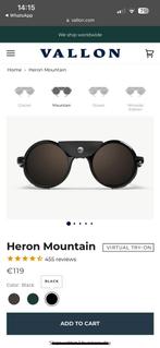 Vallon - Heron Mountain zonnebril, zwart, Sieraden, Tassen en Uiterlijk, Zonnebrillen en Brillen | Heren, Nieuw, Overige merken