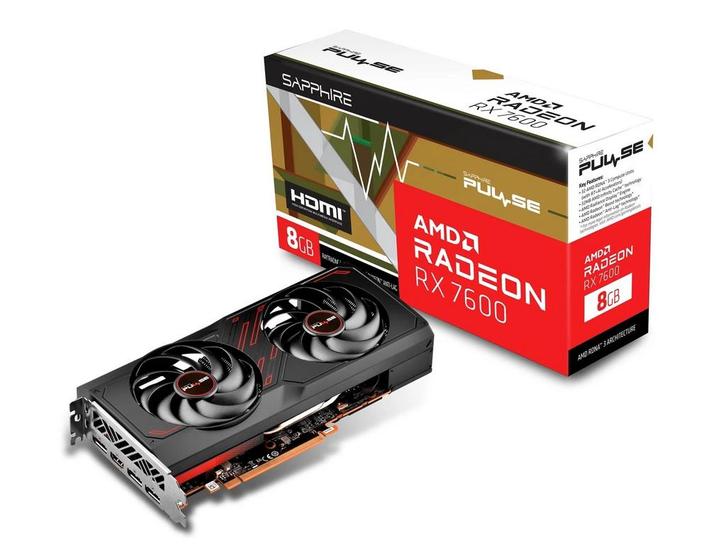 Sapphire RX 7600 - Nieuw in Doos! VASTE PRIJS!, Computers en Software, Videokaarten, Zo goed als nieuw, AMD, PCI-Express 4.0, GDDR6