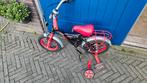 12 inch kinderfiets met zijwieltjes, Fietsen en Brommers, Fietsen | Kinderfietsjes, Ophalen, Gebruikt, Minder dan 16 inch, Zijwieltjes
