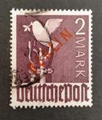 DUITSLAND Berlijn 1949 2 Mark violetbruin Mi34, Ophalen of Verzenden, BRD, Gestempeld
