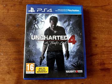 Uncharted 4: A Thief's End - PS4 beschikbaar voor biedingen