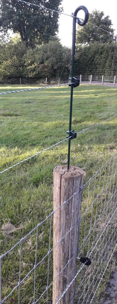 25 groene Koltec krulstaartisolatoren 60 cm, Dieren en Toebehoren, Stalling en Weidegang