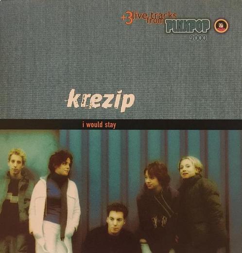 Krezip - I would stay - spec edition PINKPOP 2000, Cd's en Dvd's, Cd Singles, Zo goed als nieuw, Pop, 1 single, Maxi-single, Ophalen of Verzenden
