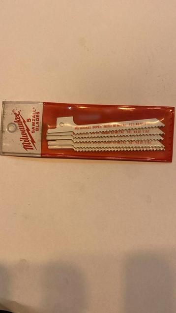 Milwaukee metaalzaag reciprozaag 48-01-1185 BI-Metal Sawzall beschikbaar voor biedingen