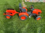 Kubota M135GX kindertraktor met aanhanger, Ophalen, Zo goed als nieuw