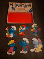 Houten smurfen puzzel, Verzamelen, Ophalen of Verzenden, Gebruikt, Verschillende Smurfen