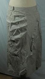Gave lange grijze rok, apart model. Mt 38. Merk Avendonck, Ophalen of Verzenden