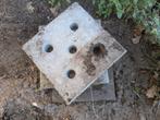50 Boomtegels 30x30, Tuin en Terras, Tegels en Klinkers, Ophalen, Zo goed als nieuw, Beton, Overige typen