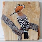 Schilderij hop op hout voor huis of tuin, Ophalen of Verzenden, Nieuw