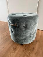 Riviera Maison Poef, Ophalen, Minder dan 50 cm, Rond, Minder dan 50 cm