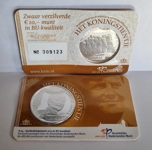 10 Euro coincard 2013 - Koningstientje in BU – Koningsmunt, Postzegels en Munten, Munten | Nederland, Euro's, Ophalen of Verzenden