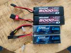 Traxxas & Zeee 3S LiPo Accu's - 5000mAh & 5200mAh, Hobby en Vrije tijd, Elektro, Gebruikt, Ophalen of Verzenden, Onderdeel