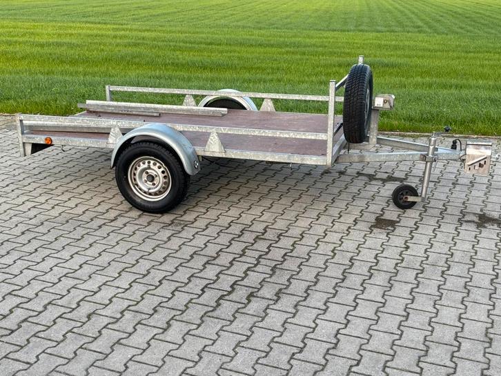 ✅ aanhanger oprijwagen XXL motor aanhangwagen brommobiel, Auto diversen, Aanhangers en Bagagewagens, Zo goed als nieuw, Ophalen