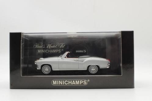 Borgward Isabella Cabriolet 1959 Minichamps 400096030 1:43, Hobby en Vrije tijd, Modelauto's | 1:43, Zo goed als nieuw, Auto, MiniChamps